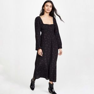 Free People Iris Midi Dress
